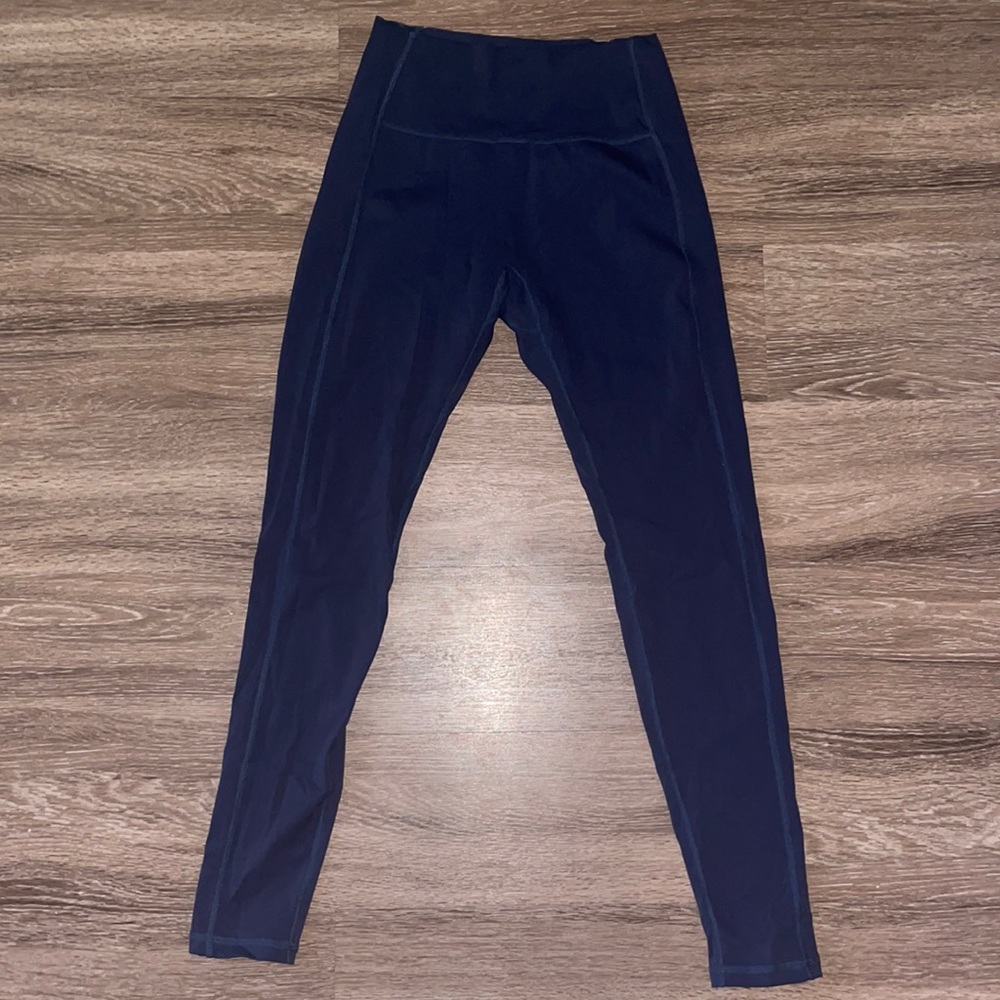 Alphalete Pulse kinetic navy blue legging